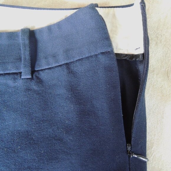 J. Crew Navy Minnie Crop Stretch Cottton Twill Pants 8 - Picture 5 of 8